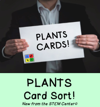 Preview of Plants Card Sort - Distance Learning Friendly