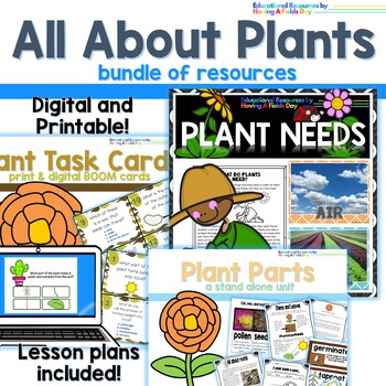 Preview of Plants Bundle | Plant Needs and Plant Parts