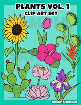 Preview of Plants Clip Art Vol. 1