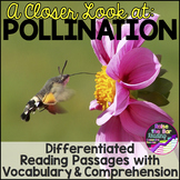 Plants: Differentiated Pollination Reading Passage, Vocabu