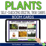 Plants- Digital Task Cards | Boom Cards | Distance Learning