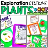 Plants Exploration Stations for Preschool-Spring Plant Activities