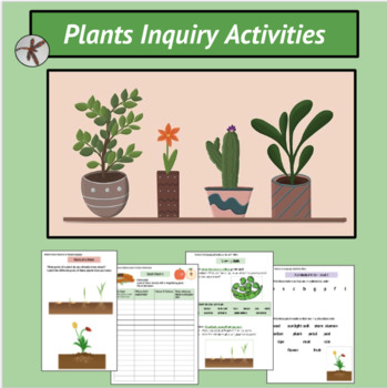 Preview of Plants Inquiry Activities - Science Experiments - Digital Workbook - Method