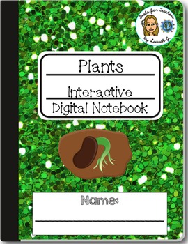 Preview of Plants Interactive Digital Notebook for Google®
