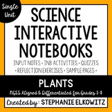 Plants Interactive Notebook Unit | Editable Notes