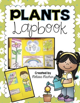 Plants Lapbook by Melissa Machan - First Grade Smiles | TPT
