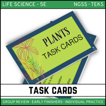 Preview of Plants Task Cards