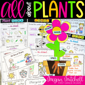 Preview of All about Plants Lifecycle Activities & Plant Needs Book Companion Activities