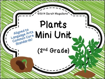 Preview of Plants Mini Unit (Second Grade)