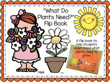 Preview of Plants Need Flip Book