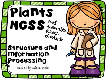 Preview of Plants -Next Generation Science (NGSS)  Structure, Function, and Info. 1st grade