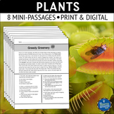 Plants Nonfiction Reading Comprehension Passages