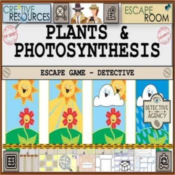 Preview of Plants & Photosynthesis Biology Escape Room