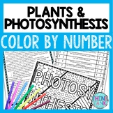 Plants & Photosynthesis Color by Number, Reading Passage a