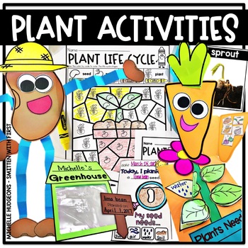 Preview of Plants, Plant Activities, Parts of a Plant, Plant Life Cycle, Spring