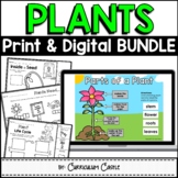 Plants: Plant Life Cycle Print & Digital Activities BUNDLE