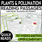 Plants & Pollination Daily Quick Reads- NO PREP