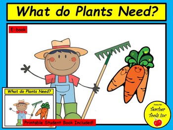 Preview of Plants E-book and Printable Student Book