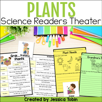 Preview of Plants Readers Theater - Plants Activity & Comprehension Worksheets Unit