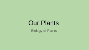 Preview of Plants (School Garden)