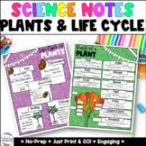 Plants - Science Notes - Test Prep - Printables - 4th & 5th Grade