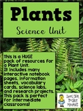 Plants  - Science Unit for Intermediate Students