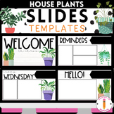 Plants Slides Templates | Daily Agenda Slides | House Plan