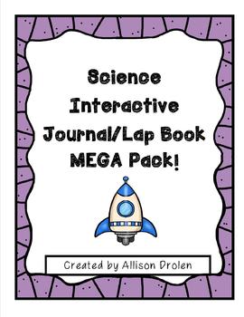 Preview of Plants, Solar System, Body Systems, & Environment Lap Book Mega Pack!