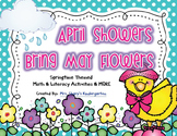 Plants & Spring - April Showers Bring May Flowers - Math, 