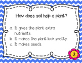 Plants Task Cards - With and Without QR Codes Indiana Standards