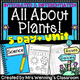 Plants Unit (Integrated)! All About Plants for Grades 1 & 2!