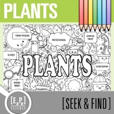 Plants Vocabulary Search Activity | Seek and Find Science Doodle