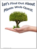 Plants Webquest | Editable Digital Science Activity
