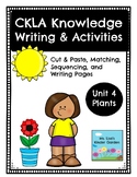 Plants Writing Journal, Worksheets, and Activities- aligns