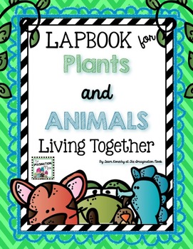 Preview of Plants and Animals - Living Together - Lapbook
