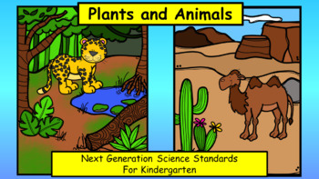 Preview of Plants and Animals Unit for Kindergarten (NGSS)