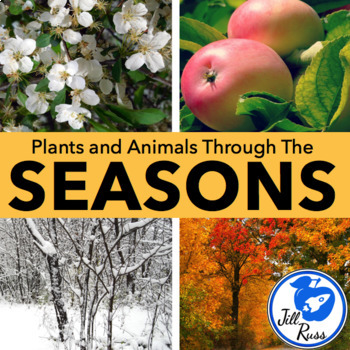 Preview of Plants and Animals Respond to the Changing Seasons Unit and Lapbook