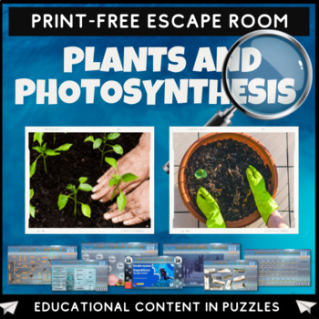 Preview of Plants and Photosysnthesis Escape Room