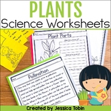 Plants and Plant Life Cycle Unit - Parts of a Plant Science Worksheets