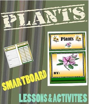 Preview of Plants  and Plant Life for Grade 3 Science Smartboard file 75 Pages