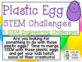 Preview of Plastic Egg STEM Engineering Challenges - Set of 5