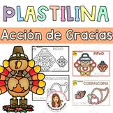 Plastilina Acción de gracias / Thanksgiving Playdough mats