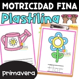Plastilina Motricidad fina Spring in Spanish Activities fo