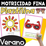 Plastilina Motricidad fina Summer in Spanish Activities fo