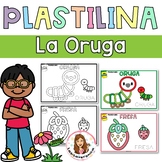 Plastilina Oruga / Caterpillar Playdough mats Fine motor. 