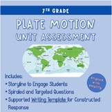 Plate Motion Unit Assessment for Amplify Science