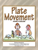 Plate Movement Word Puzzles ★ FREEBIE ★