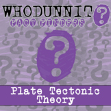 Plate Tectonic Theory Whodunnit Activity - Printable & Digital Game Options