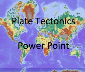 Preview of Plate Tectonics Power Point Presentation - Long Distance Friendly