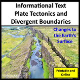 Plate Tectonics Activities & Divergent Boundaries & The Ri